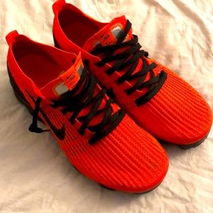 Nike Vapor Max , Size 10 , Lava Red (Orange look)